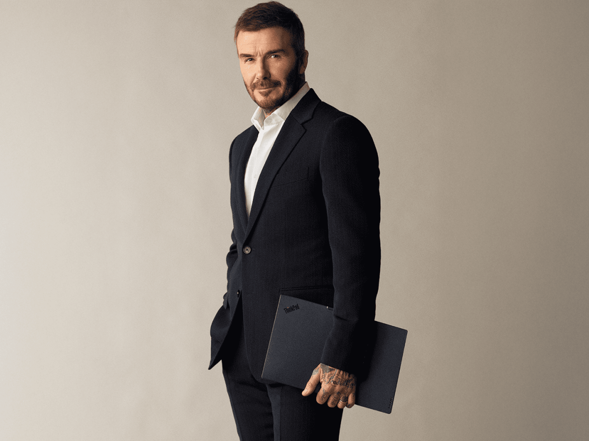 Lenovo Partners with David Beckham for AI Sports Initiatives