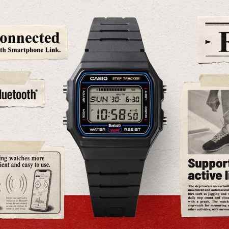 Casio Releases F-B100W Digital Watch with Bluetooth and Step Tracking